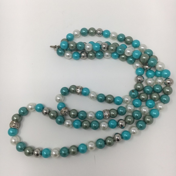 Jewelry Glass Pearl Round Mix Green - Picture 9 of 14